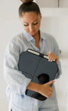 Lady Holding Hume smart scale